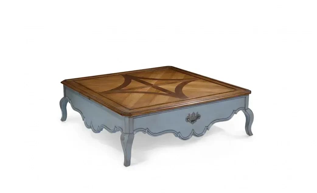Beaumont — four-poster canopy bed in polished wood